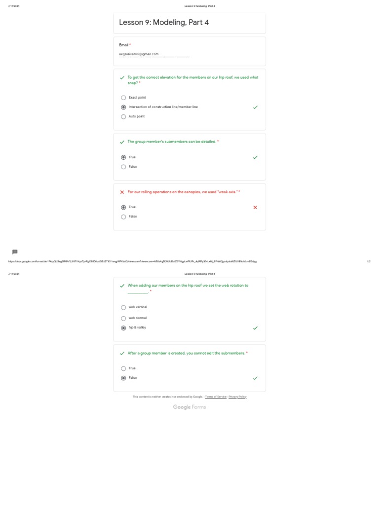 Modeling Techniques and Best Practices for Roof Framing Answers to