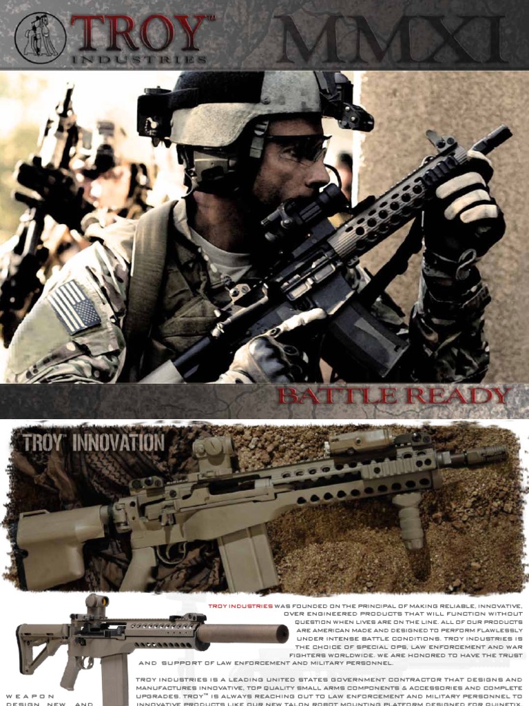 Troy Catalog 2011 Rifle Weapon Design