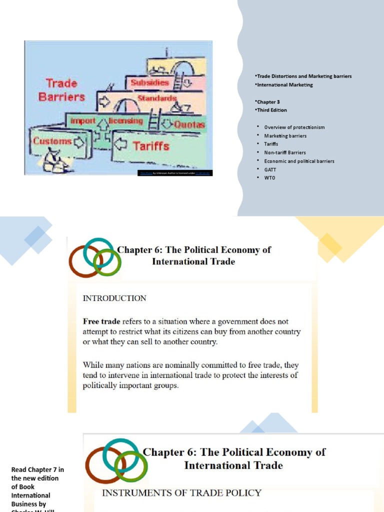 Trade Barriers in International Marketing | PDF | World Trade ...