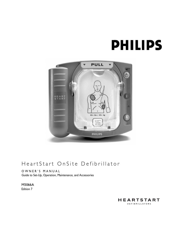 Philips Heartstart OnSite Defibrillator User Manual PDF