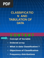 Classification of Data