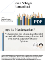 KAP - Mendengarkan Sebagai Keahlian Komunikasi - 1