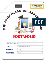 Portafolio de Evidencias Matematica 4to JC4 1003 Ccesa007