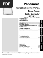 Operating Instructions Basic Guide FZ-B2: Tablet Computer