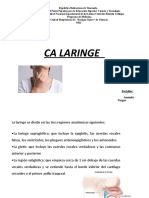 CA de Laringe