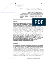 El Proceso Especial de Terminacion Anticipada