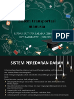 Sistem transportasi manusia