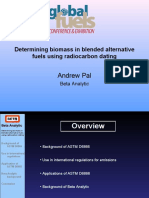 ASTM D6866 Beta Analytic Andrew Pal
