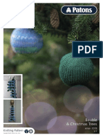 Bauble & Christmas Trees: Knitting Pattern