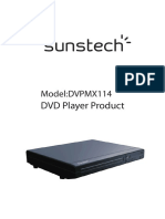 Sunstech DVPMX114 DVD Player