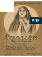 Rosita Melo de Piuma -Oracion