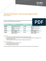 EOS 2530 Switches With 10G Uplink