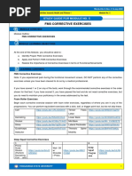 FMS Corrective Exercises Guide | PDF | Human Leg | Anatomical Terms Of ...