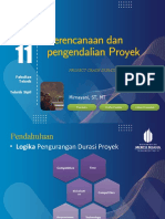 Modul 11 Perencanaan Dan Pengendalian Proyek