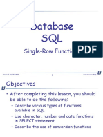 04 - Single-Row Functions