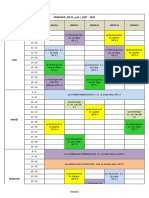 FARMACIE - AN III - Sem I - 2021 - 2022: Ora Grupa I Grupa Ii Grupa Iii Grupa Iv Grupa V