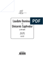 Unicornis Captivatur y Laudate Dominum Ola Gjeilo PDF