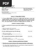 Class 7 Subjective Paper PT2