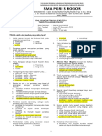 Soal UTS Sejarah Peminatan - Kelas X.IIS