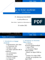 Cours - JavaScript - Partie 1 (Introduction)