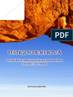 TESTIGOS DE JEHOVA - UN ANALISIS. A. Diestre