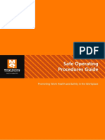 Safe Operating Procedures Guide