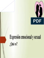 Expresión Emocional y Sexual