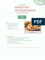 Ide Menu Ramadhan 12 - 18 April 2021