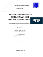Modelacion Hidrologica - Informe