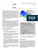 Two-Pass Rolling Simulation: Abaqus Technology Brief