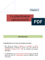 Planification - Opérationnelle - 1ère Partie