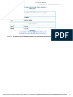 Civil Services Marksheet