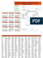 Calendario Laboral 2022