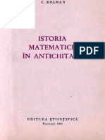 Dokumen - Pub Istoria Matematicii in Antichitate