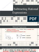 Adding and Subtracting RE (1)