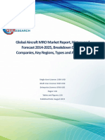 Sample - Global Aircraft MRO Market Report, Hist