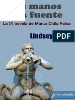 Libro Tres Manos en La Fuente - Lindsey Davis