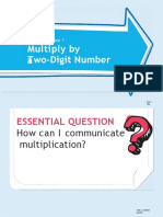 4.5 - Multiply by Two Digit - Numbers - Textbook Slides