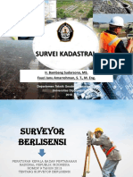 Survei Kadastral 2018 - 05 - Surveyor Berlisensi