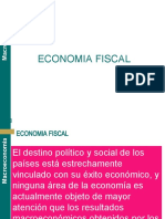 Macroeconomía y política fiscal