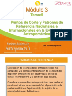 Patrones de referencia antropométricos