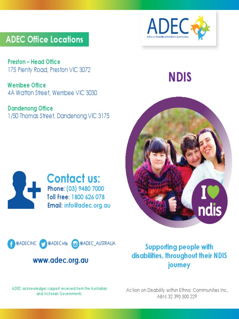 BrochureNDIS2 12 21 PDF Disability Government