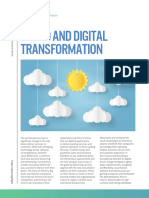 Cloud and Digital Transformation