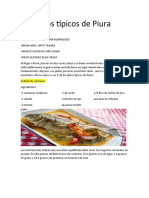 Platos Típicos de Piura