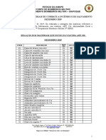 Relação de Combate A Incêndio 2019 Versao Final