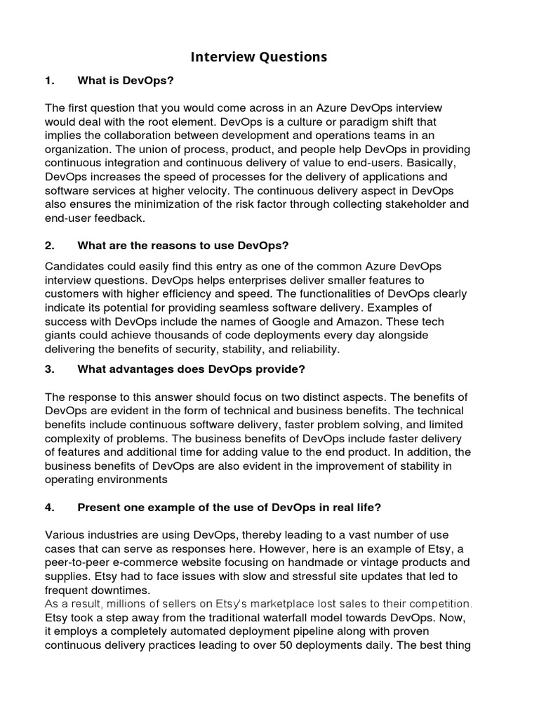 Interview questions 1 what is devops pdf cloud computing 