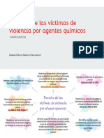 Derecho de Las Víctimas de Violencia Por Agentes Químicos: Mapa Mental