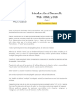 Parte I - 3.20 HTML: Formularios - Parte 2