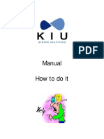 Manual How To Do It