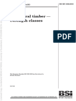 Structural Timber - Strength Classes: British Standard BS EN 338:2003